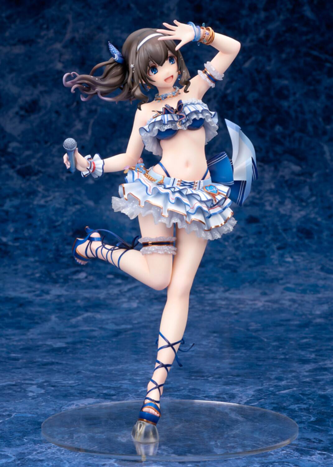 Alt View 2. PopMarket - Passage - Idolmaster CG - Fumika Sagisawa (Sea Breeze Ver.) 1/7 PVC Figure (Mr)   - Collectibles - Multicolor.
