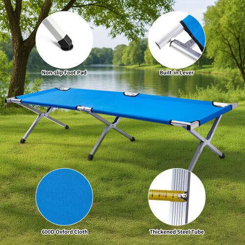 Non-slip Foot Pad  
Built-in Lever  
600D Oxford Cloth  
Thickened Steel Tube