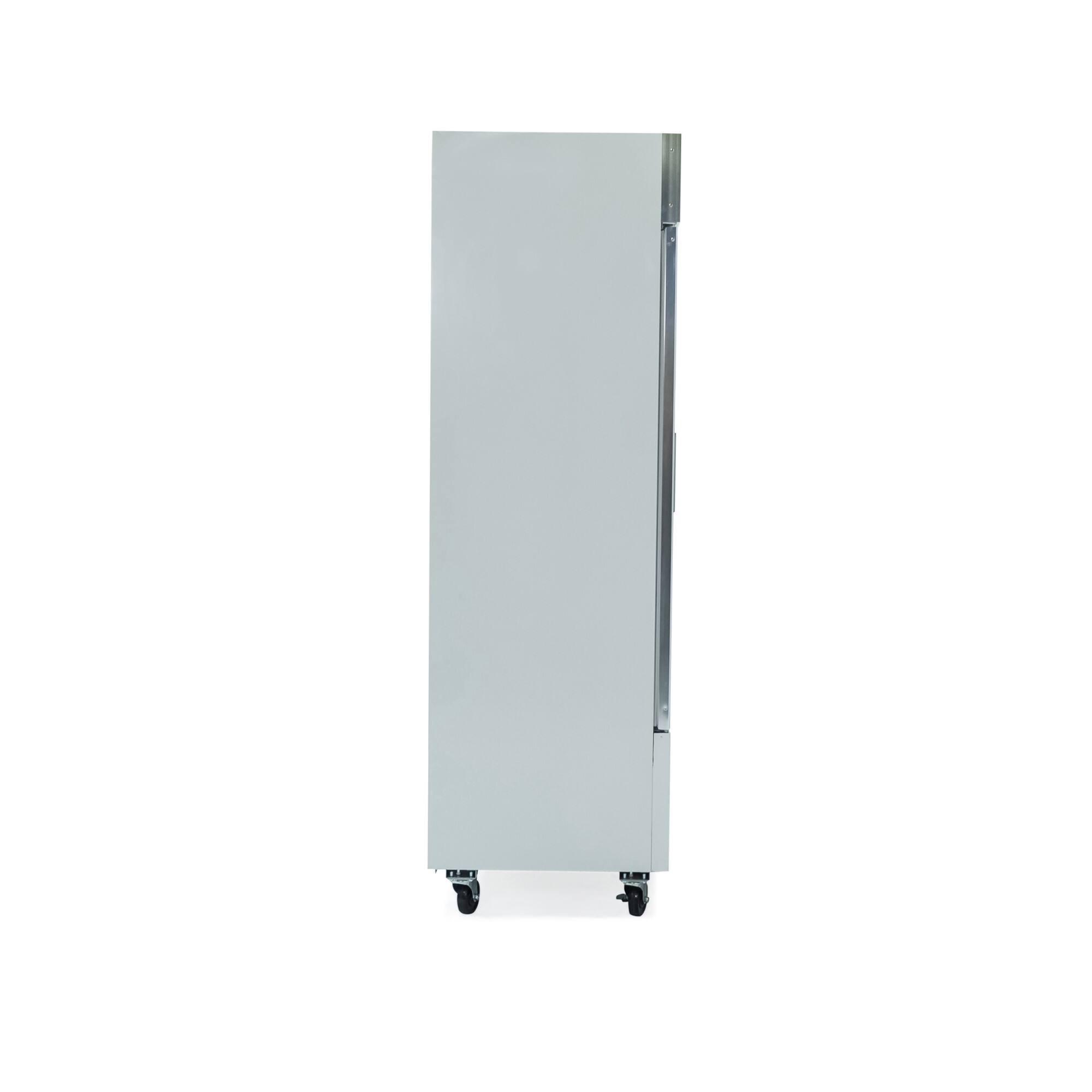 Alt View 1. Magic Chef - Commercial 45 cu. ft. Frost Free Upright Merchandiser Freezer in White - White.