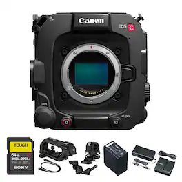 Canon - EOS C400 6K Full-Frame Cinema Camera + More - Black