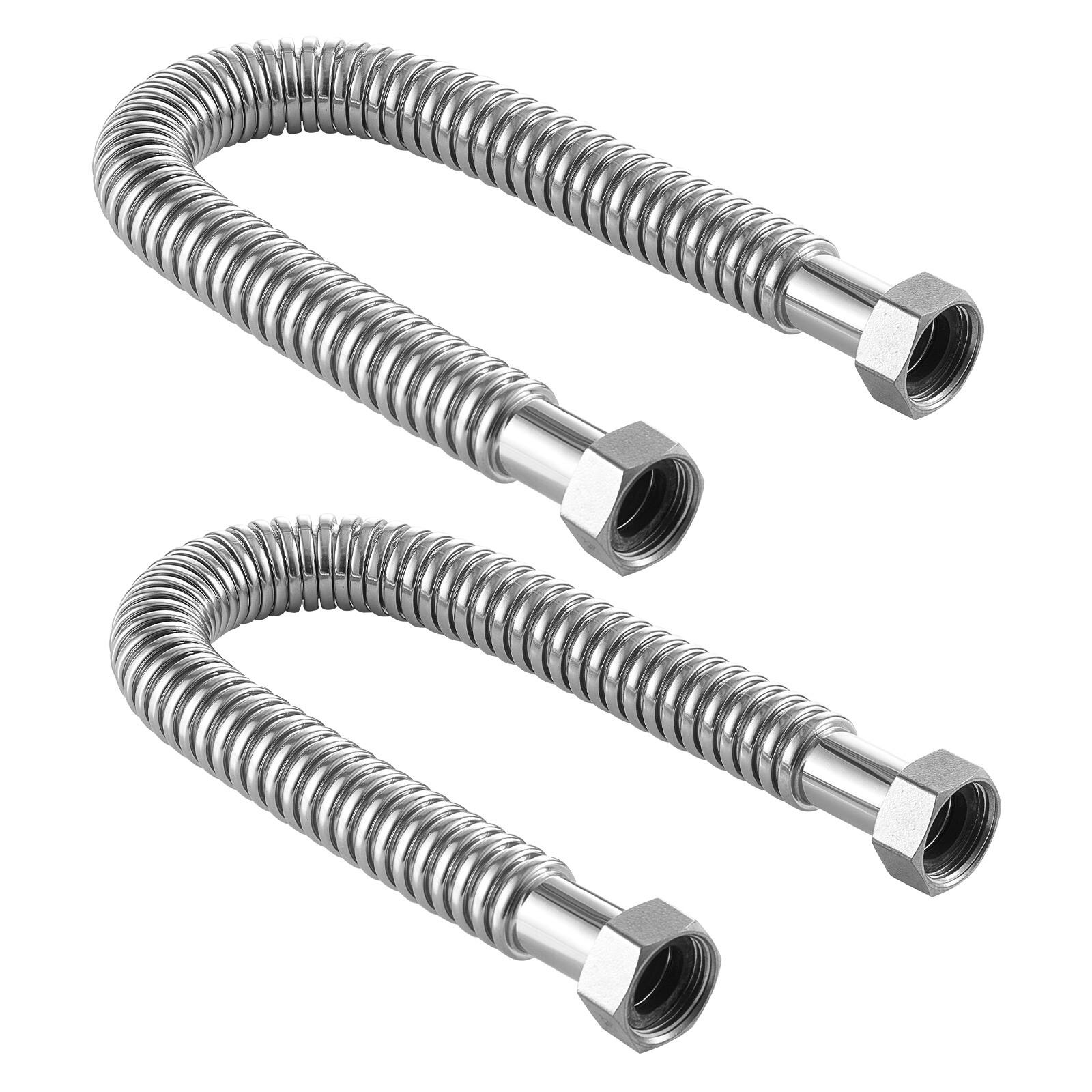 VEVOR - Water Heater Kit, 24 Inch Length Water Heater Flex Connector, Waters Heaters Installation Kit - Silver price history on PriceWatchPro