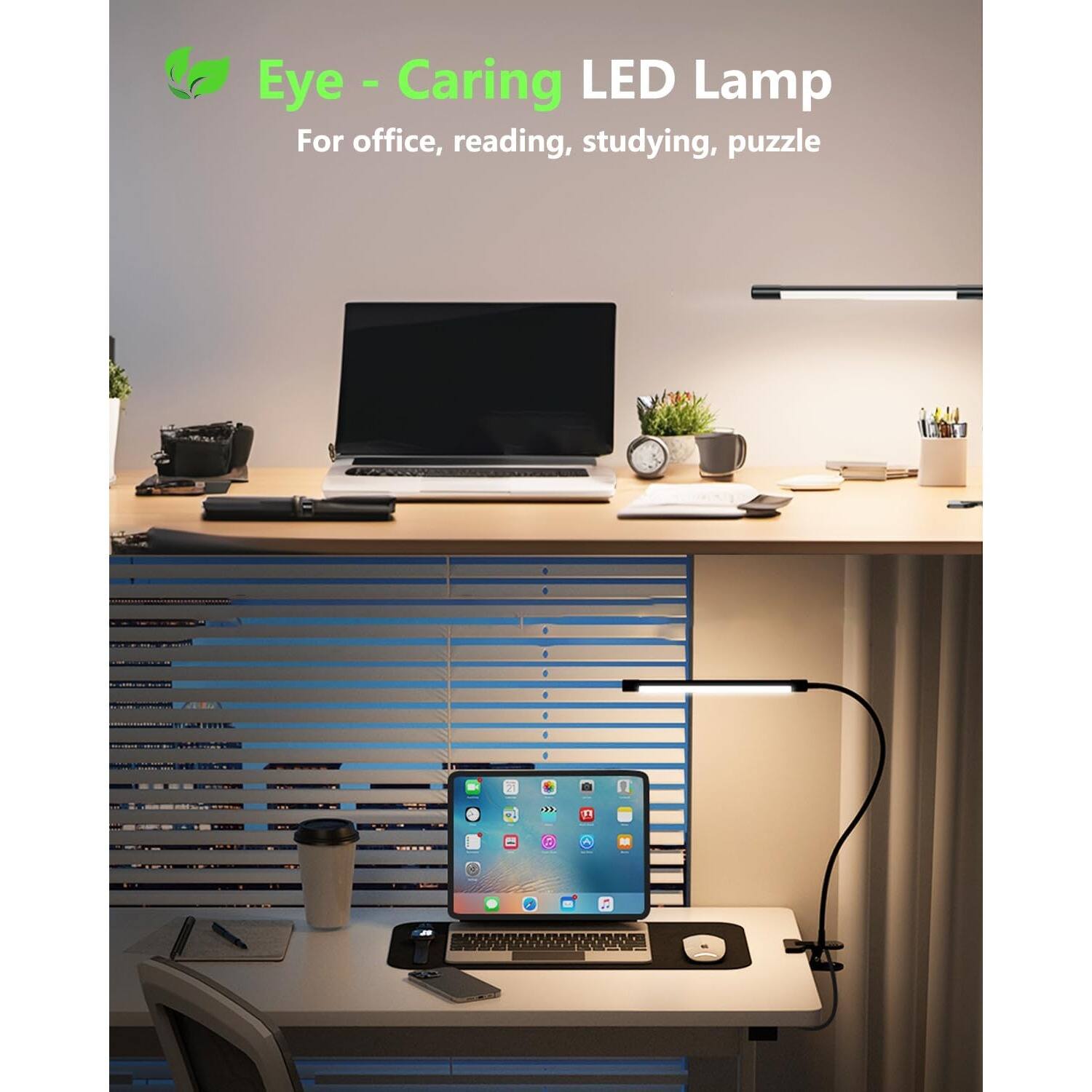 Eye-Caring LED Lamp  
For office, reading, studying, puzzle