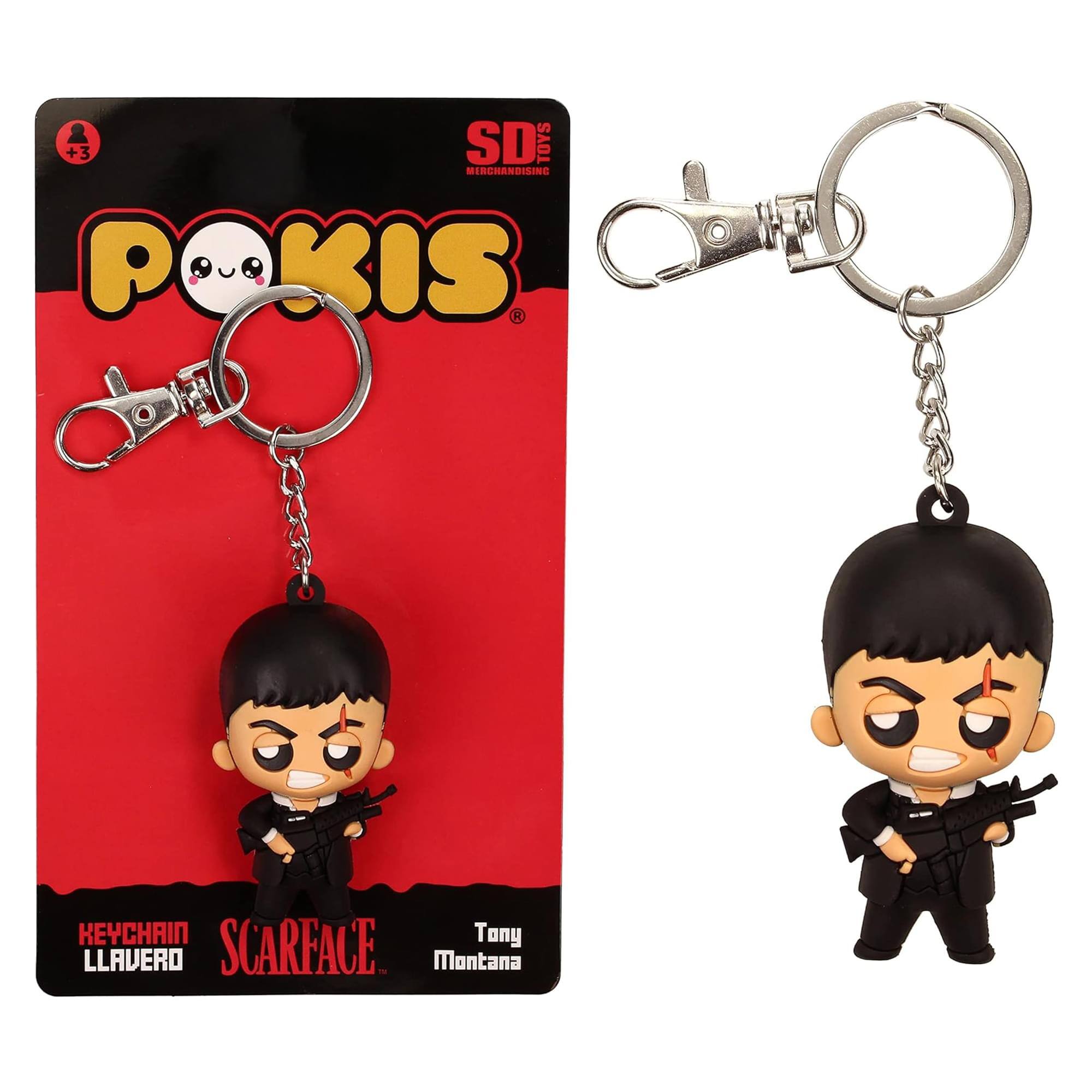 +3 SD TOYS POKIS KEYCHAIN SCARFACE Tony Montana