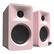 Front. Kanto - Kanto ORA Powered Reference Desktop Speakers with Bluetooth - Pair - Light Pink.