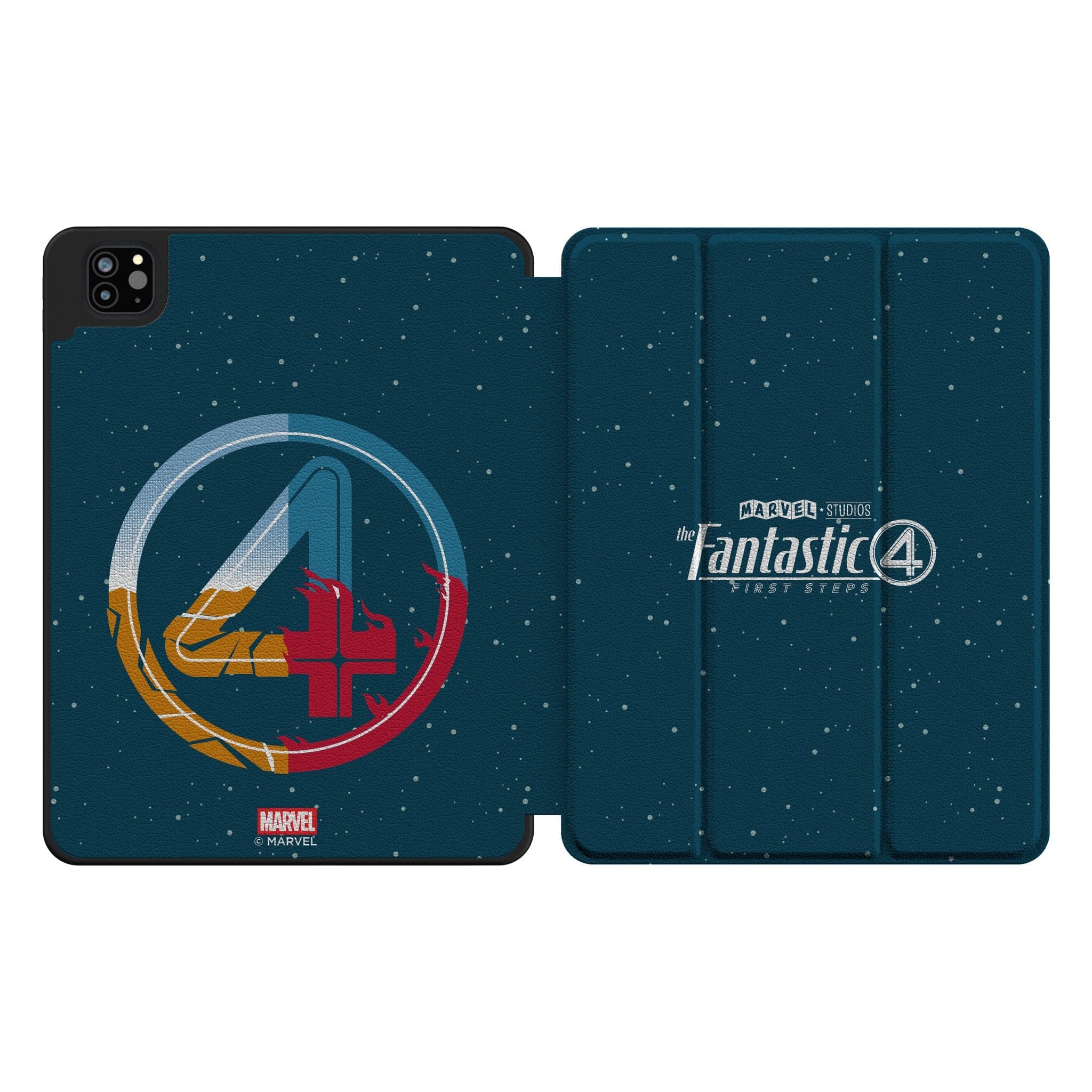Keyscaper - Marvel Badge Tablet Case - Apple iPad Pro 12.9in (6th/5th Gen) - Fantastic Four 1