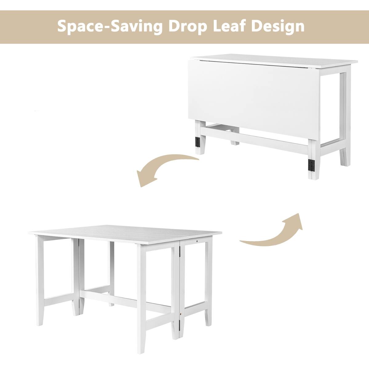 Space-Saving Drop Leaf Design