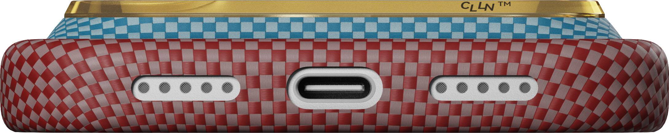 Alt View 2. Pitaka - Edge Case for iPhone 18 Pro / 17 Pro - California Dream.