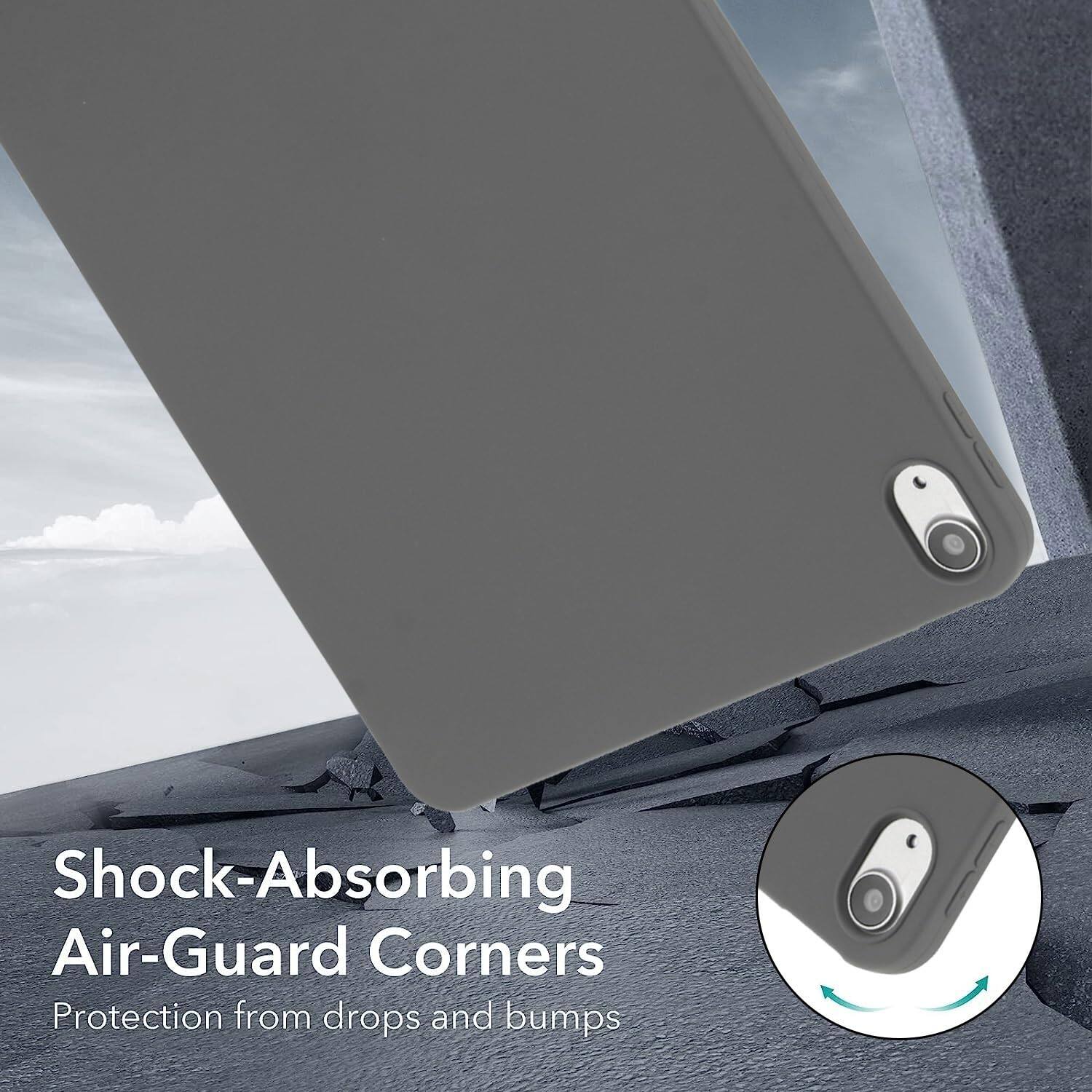Shock-Absorbing Air-Guard Corners  
Protection from drops and bumps