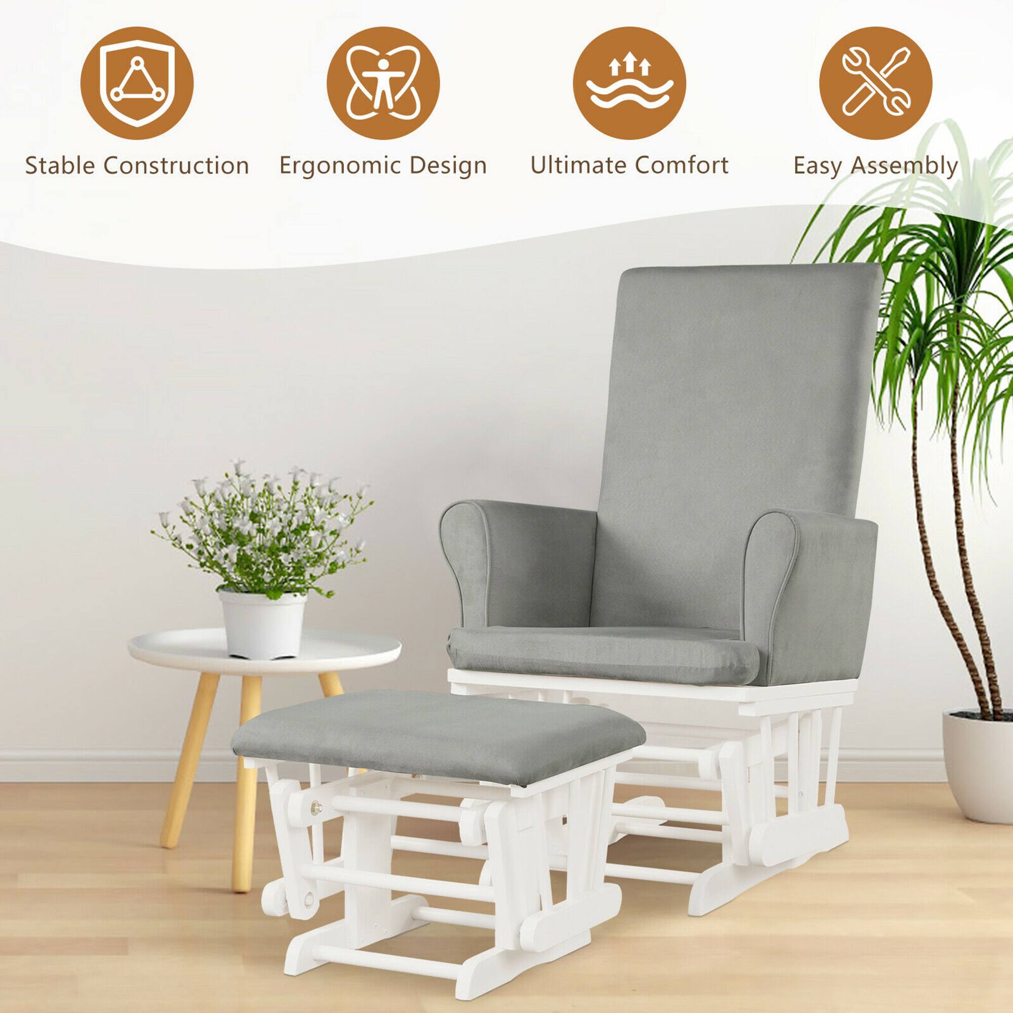 Stable Construction  
Ergonomic Design  
Ultimate Comfort  
Easy Assembly