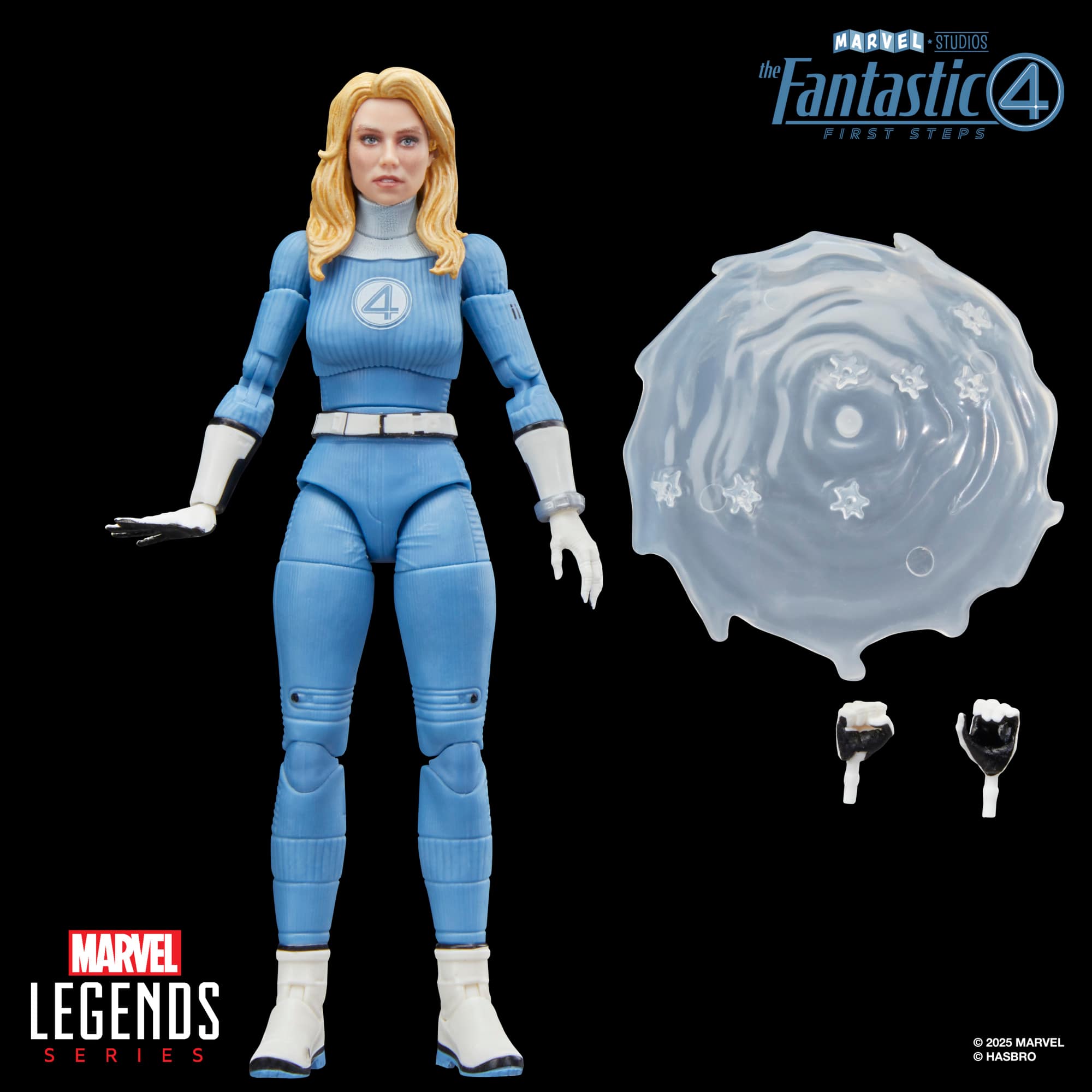 "The Fantastic 4 First Steps" is part of the Marvel Legends Series.