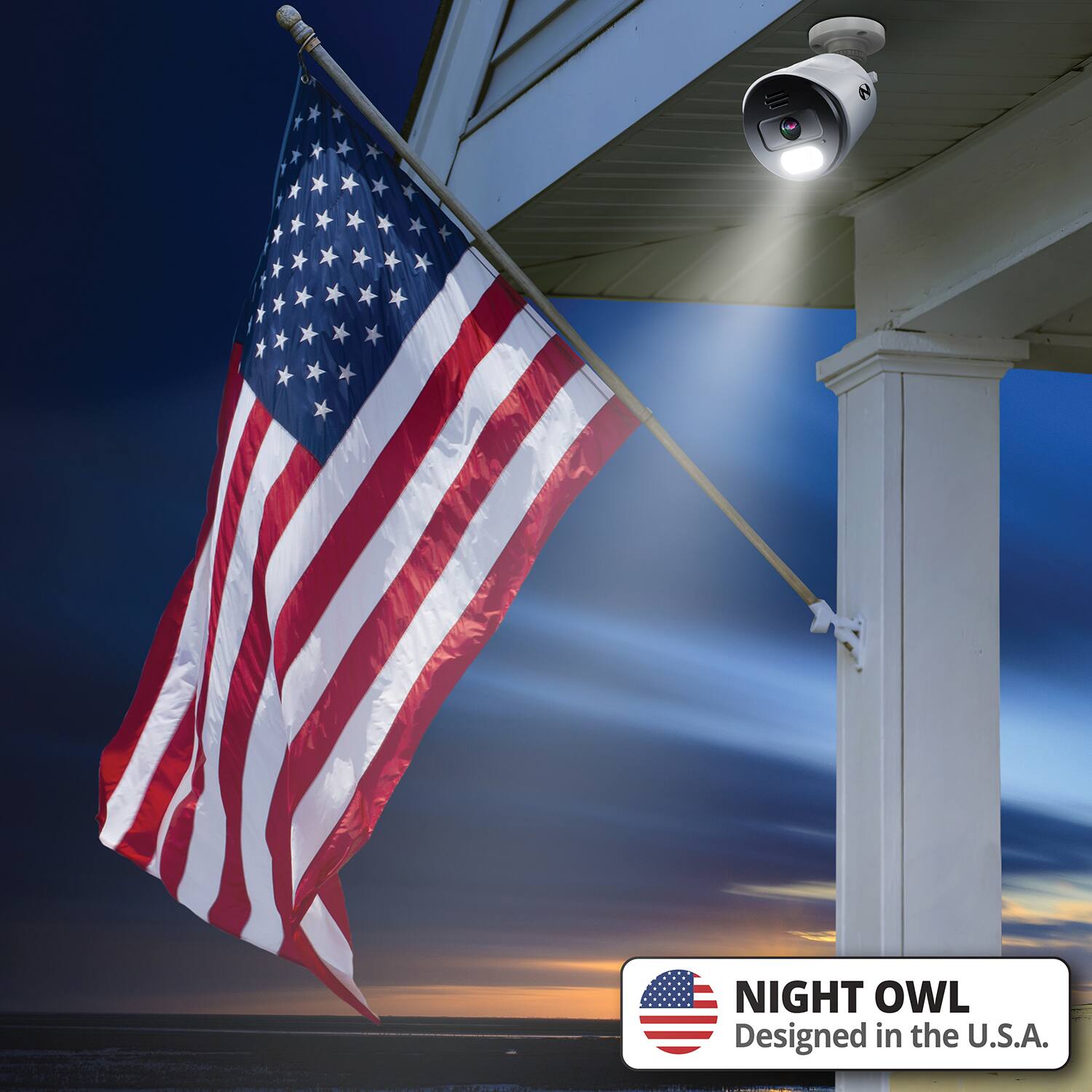 NIGHT OWL Designed in the U.S.A.