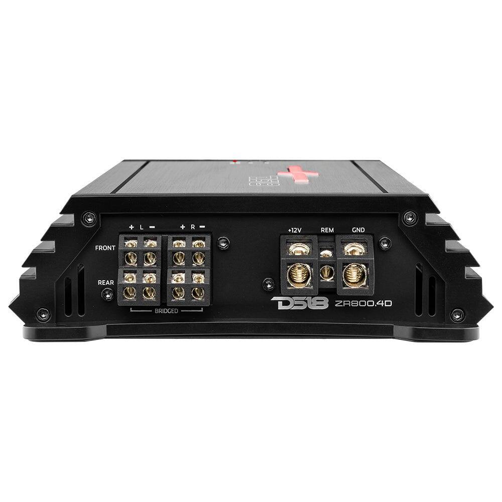 L  
R  
+12V  
REM  
GND  
FRONT  
REAR  
BRIDGED  
D518 ZR800.4D