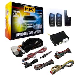 MPC - 2-Way Remote Start Kit For 2010-2016 Toyota Venza - Plug-in T-Harness - Black