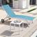 Angle. Crestlive Products - Crestlive Products 16in Aluminum Patio Side Square Outdoor End Table 15.7inWx15.7inL White - White.