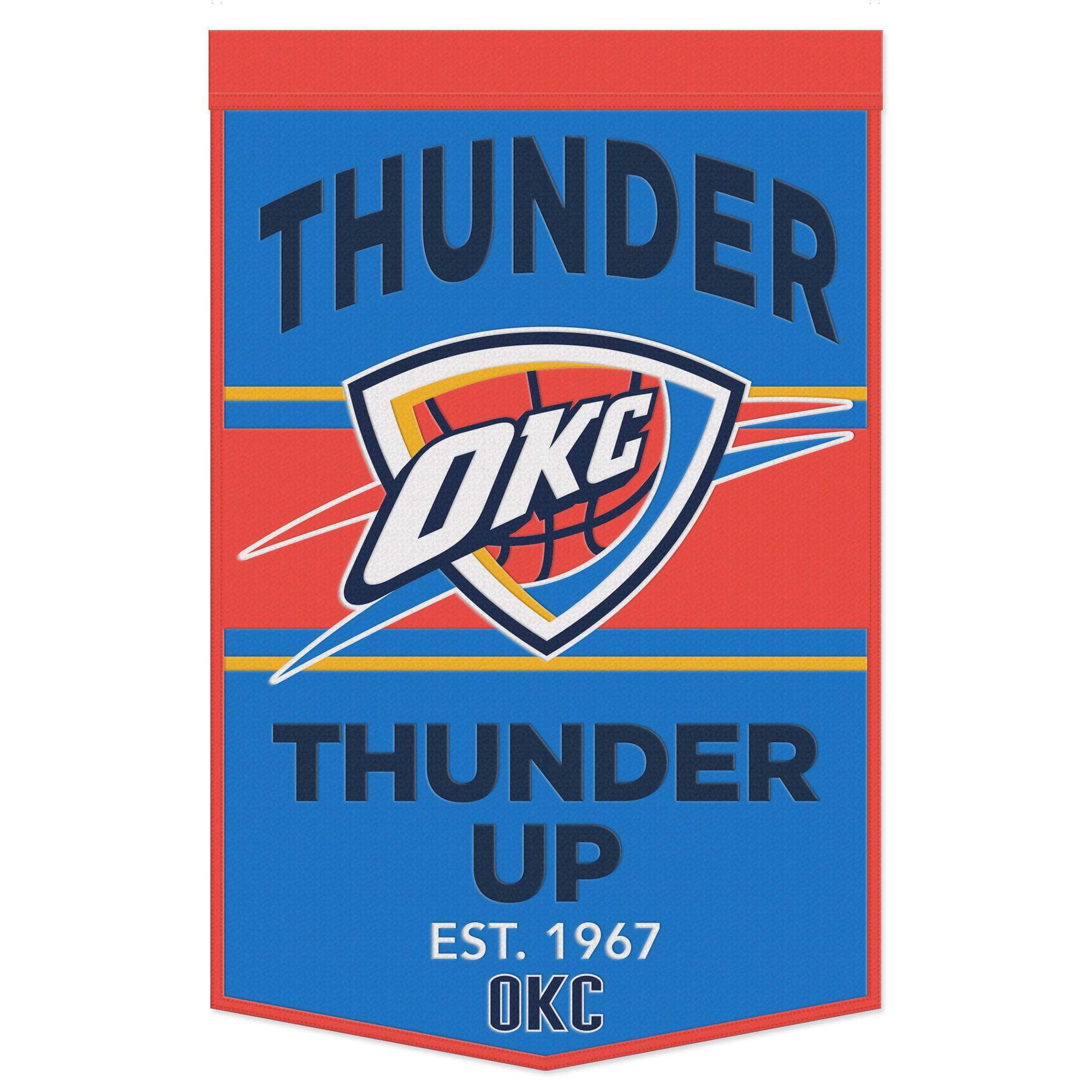 THUNDER  
OKC  
THUNDER UP  
EST. 1967  
OKC