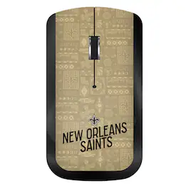 Keyscaper - New Orleans Saints 2024 Illustrated Limited Edition Wireless Mouse - Wireless - Black