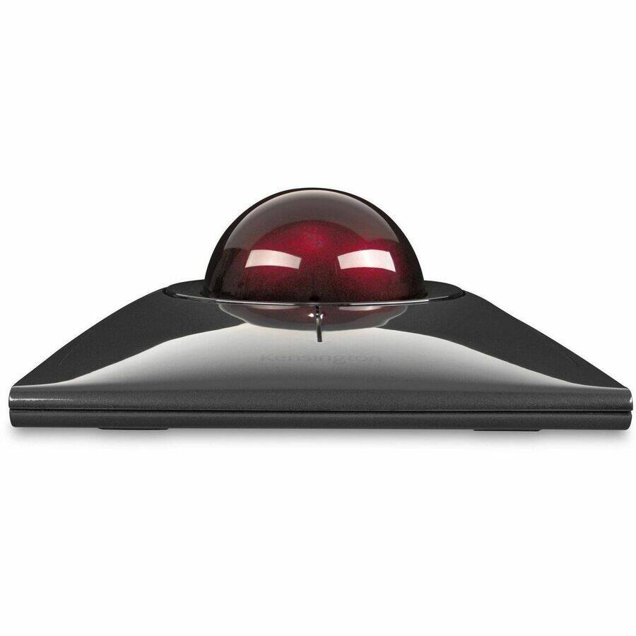 Alt View 5. Kensington - Kensington SlimBlade Pro Trackball - Optical - Cable/Wireless - Bluetooth/Radio Frequency - 2.40 GHz - Rechargeable - Black.