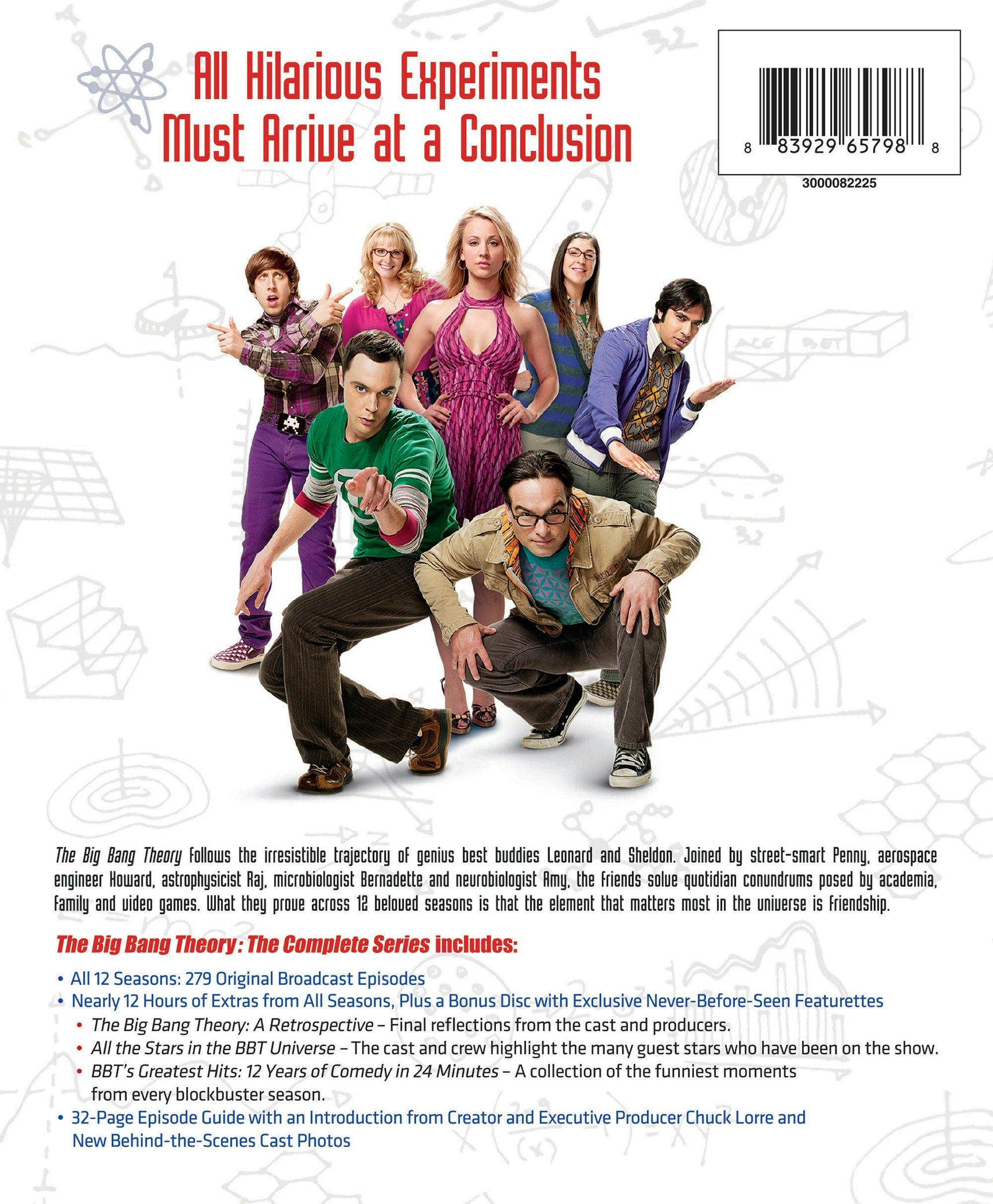 Back. The Big Bang Theory: The Complete Series (Box Set) [DVD].