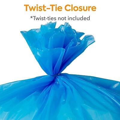 Twist-Tie Closure  
*Twist-ties not included