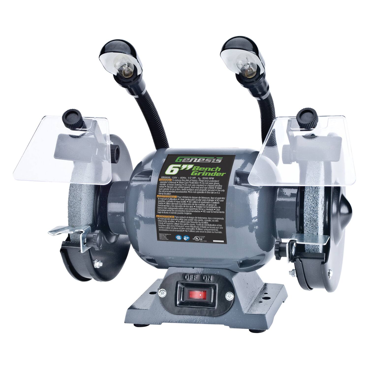 Genesis 6" Bench Grinder