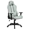 Front. Arozzi - Torretta Soft Fabric Gaming Chair - Pearl Green.