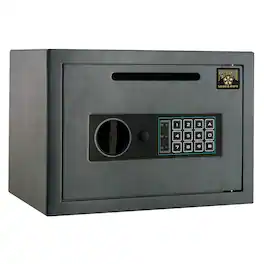 Paragon - Safes Electronic Safe Deposit Box - Black