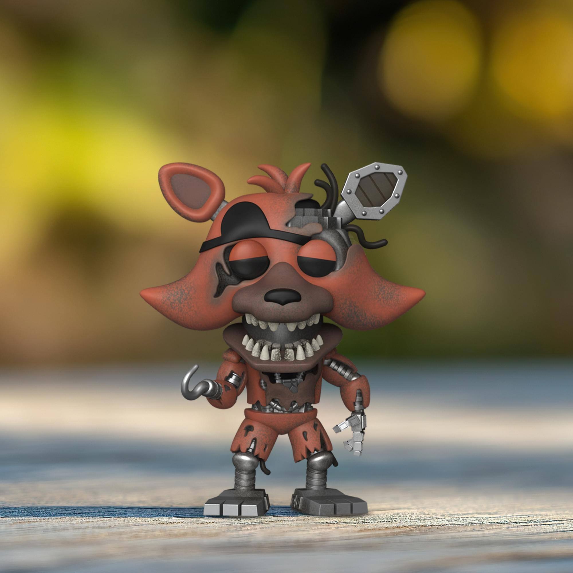 Alt View 3. Funko - FUNKO POP! Games: Five Nights at Freddy's - Withered Foxy (FNAF)   - COLLECTIBLES - Multicolor.
