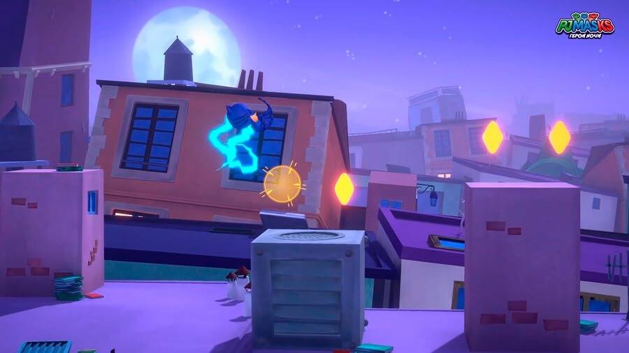 Alt View 3. Outright Games - PJ Masks: Heroes Of The Night - Code In Box No Cartridge [Nintendo Switch].