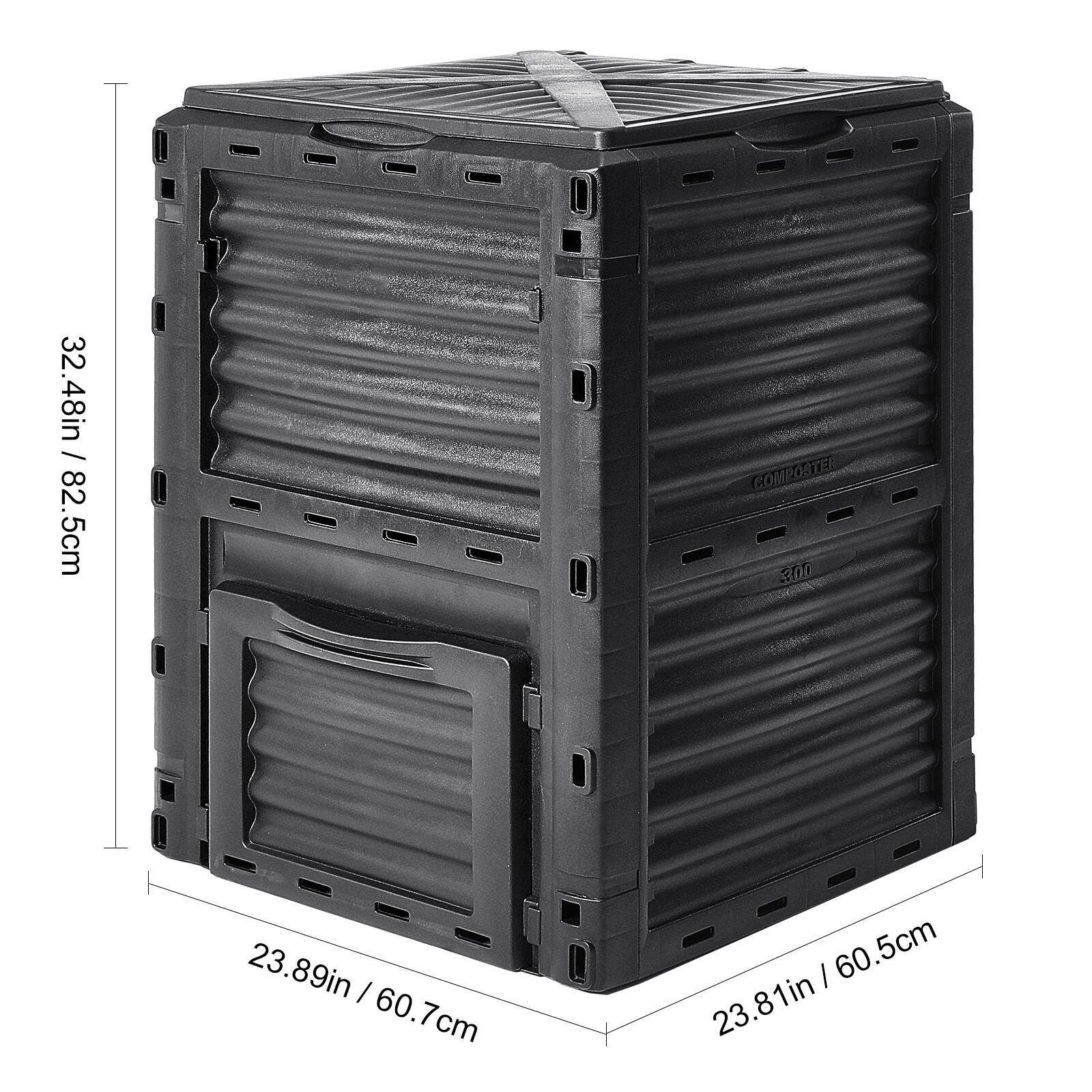 82.5cm COMPOSTER 300  
23.89in / 60.7cm  
23.81in / 60.5cm  
32.48in / 82.5cm