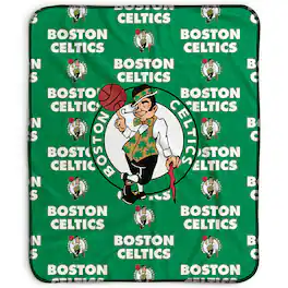Pegasus - Boston Celtics 50" x 60" Repeat Wordmark Fleece Blanket - Multicolor