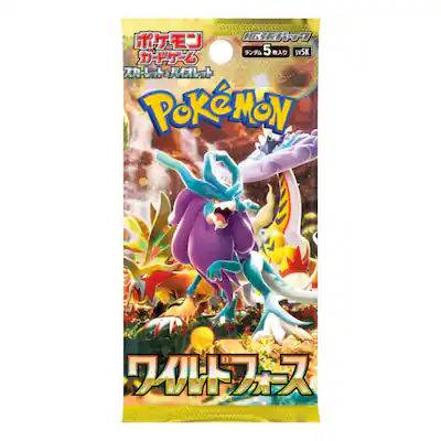 wild force booster box tcgplayer SV5KWild TCG & CASEFactory Sealed offering a chance to pull stunning Art Rares (AR) SV5KWild Force Booster TCG BOX