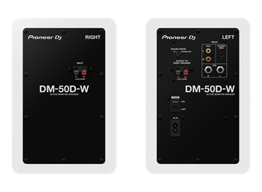 Pioneer DJ RIGHT  
Pioneer DJ LEFT  
DM-50D-W  
DM-50D-W