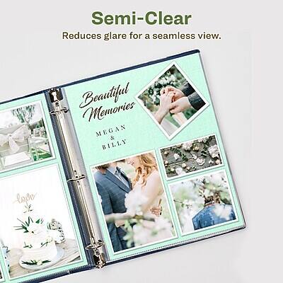 Semi-Clear  
Reduces glare for a seamless view.

Beautiful Memories  
MEGAN & BILLY