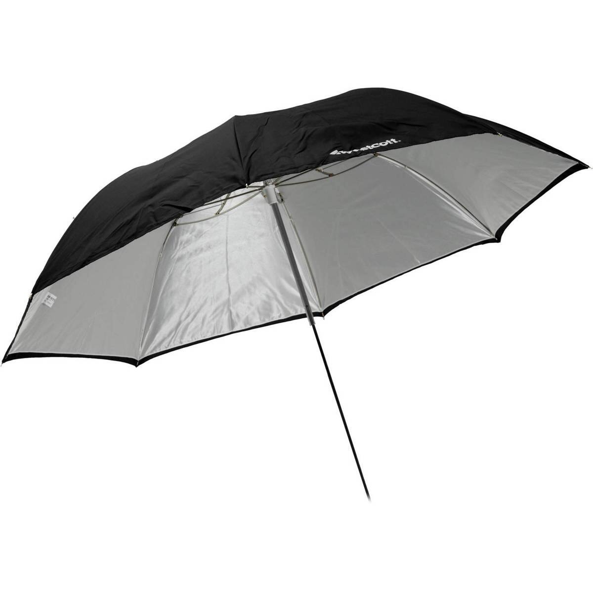 Front. Westcott - Westcott 43" White Satin Umbrella.