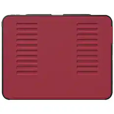 Front. ZUGU - Slim Protective Case for Apple iPad Pro 13-inch (M4/M5) - Red.
