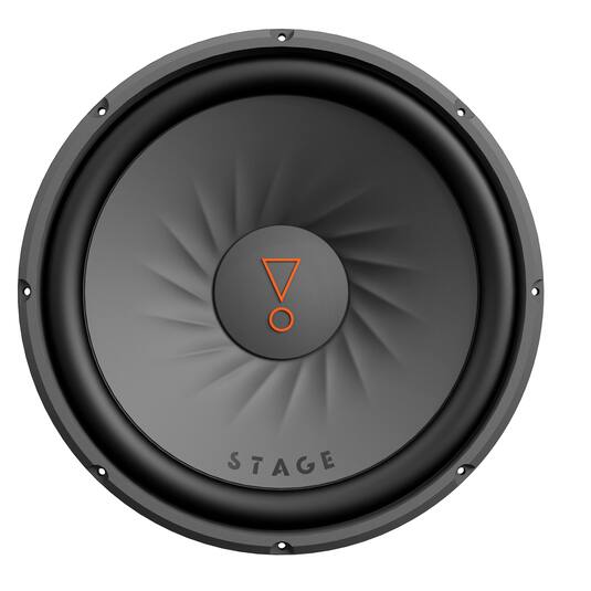 Angle. JBL - JBL STAGE122D 12" Dual 4ohm DVC Car Subwoofer - Black.