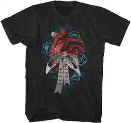 PopMarket - Sleep Token - Sleep Token - Love You Want Heart T-Shirt - Large Black TS4420SLTA3 - APPAREL - Multicolor