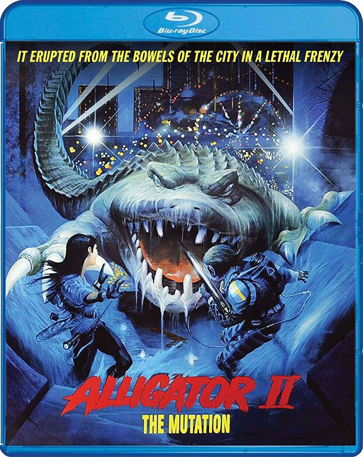 Front. Alligator II: The Mutation   - BLU-RAY.