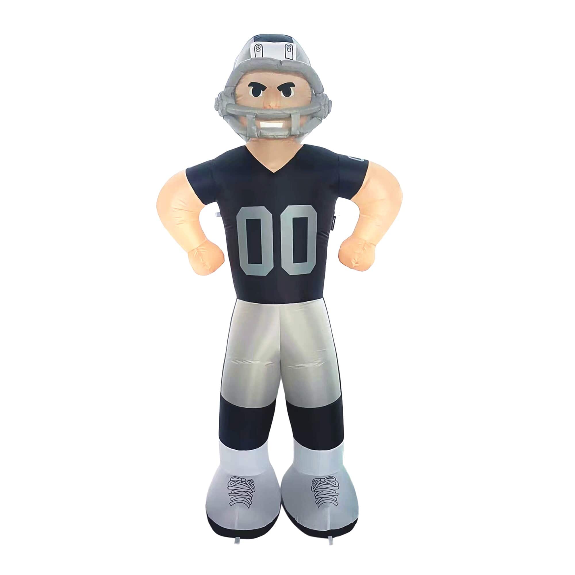 Logo Brands - Las Vegas Raiders Player Lawn Inflatable - Multicolor