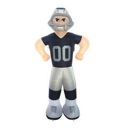Logo Brands - Las Vegas Raiders Player Lawn Inflatable - Multicolor