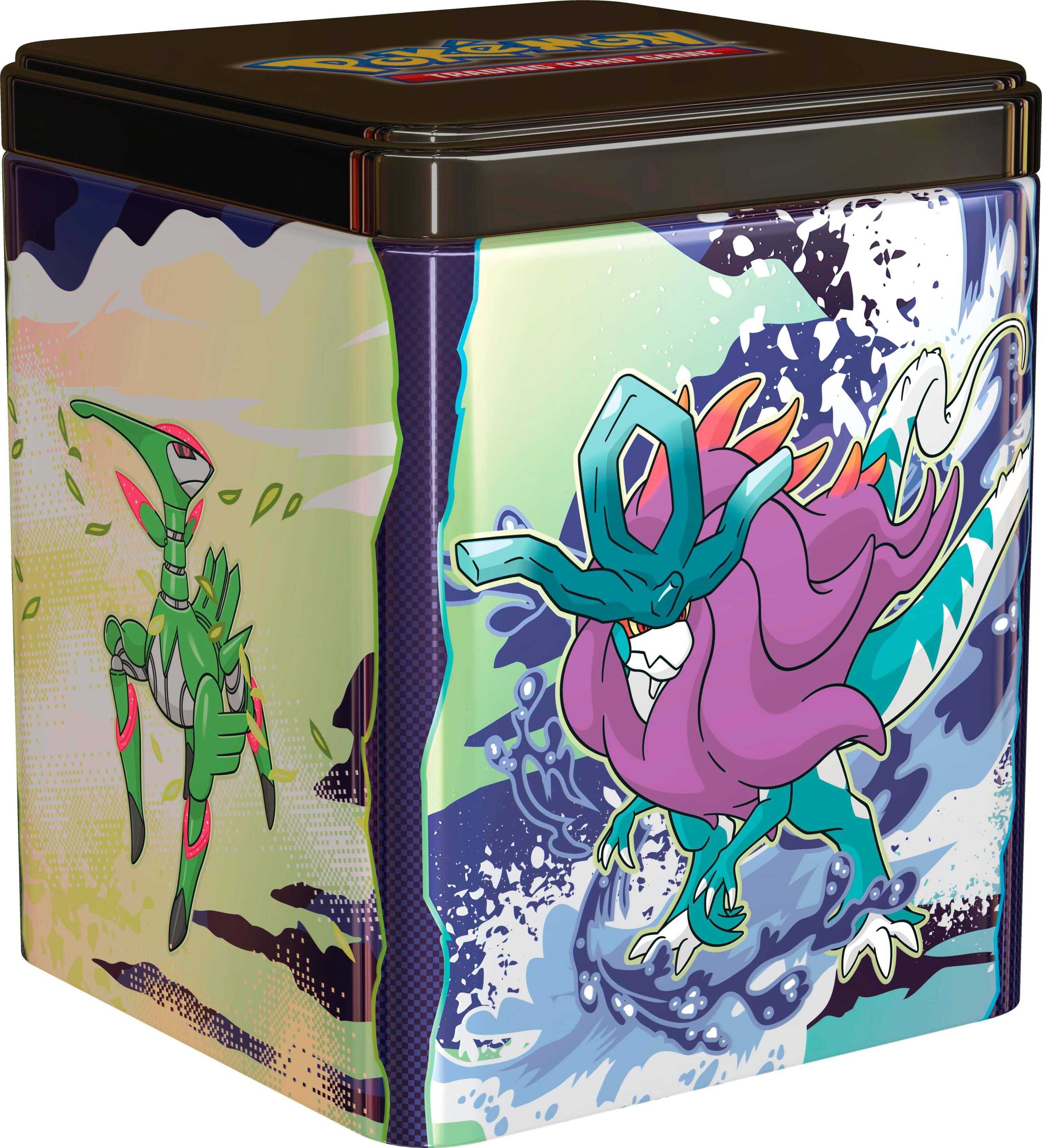 Angle. Pokémon - Trading Card Game: Stacking Tins (Q1 2025) - Styles May Vary.