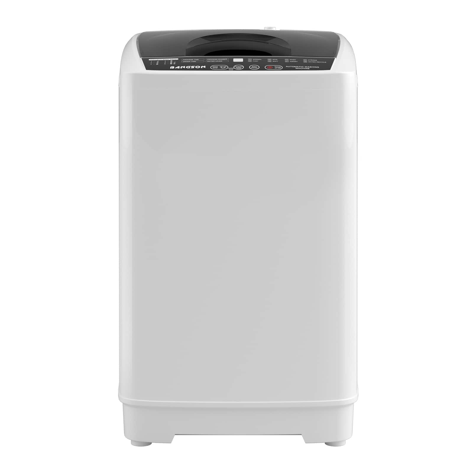 1.31 cu.ft Portable Washer, LED Display, Built-in Drain Pump, 8 Cycles, Compact Laundry for Home, Apartment