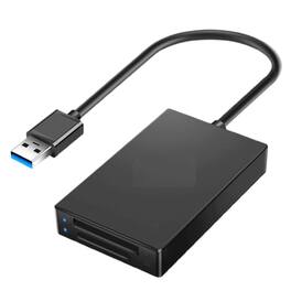 Stock Preferred - 2-in-1 SD USB-A 3.0 Card Reader (5Gbps Super Speed) for Sony XQD, SDHC/SDXC