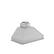 Angle. ZLINE - 40" Outdoor Range Hood Insert (721-304-40) - Silver.