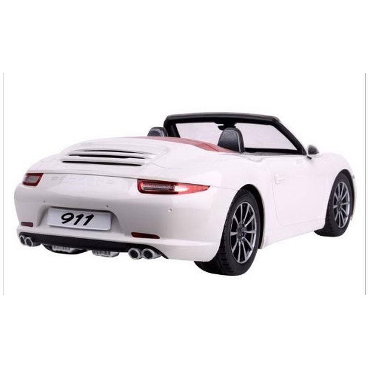 Alt View 2. JuzToys - Remote Control Car, 1:12 RC Car Porche 911 Carrera S Cabriolet (White) - White.