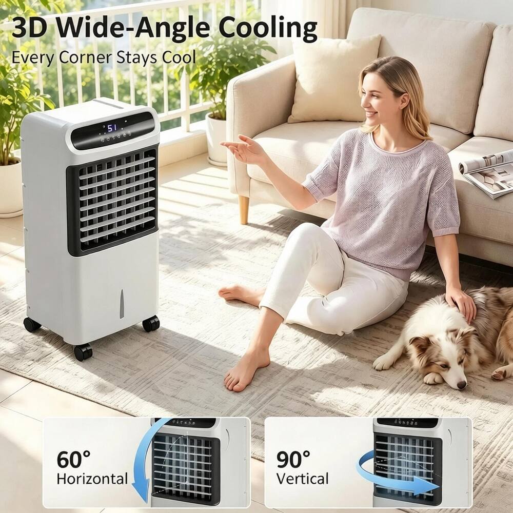 3D Wide-Angle Cooling  
Every Corner Stays Cool  

5 dens  
60 Horizontal  
90 Vertical