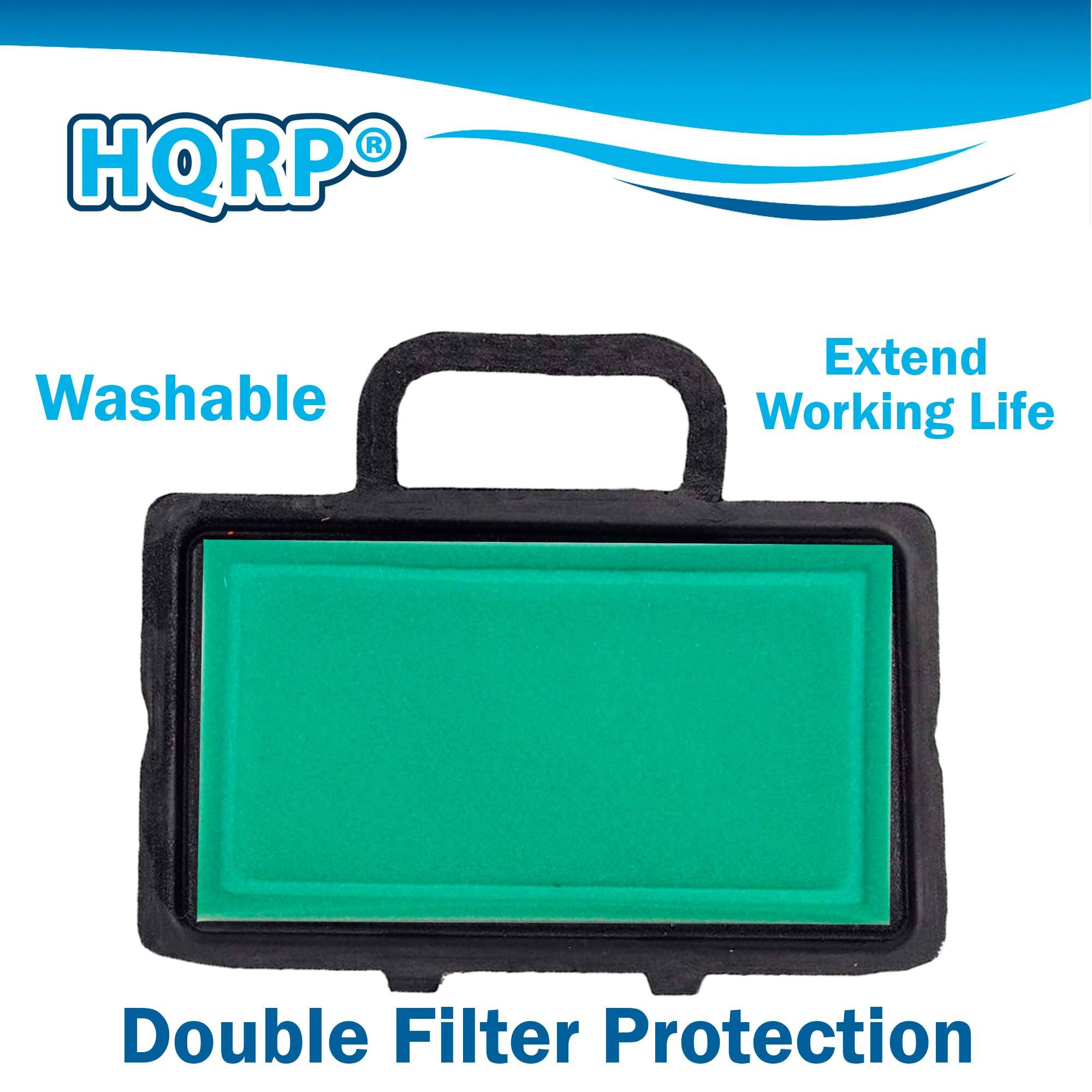 HQRP®  
Washable  
Extend Working Life  
Double Filter Protection