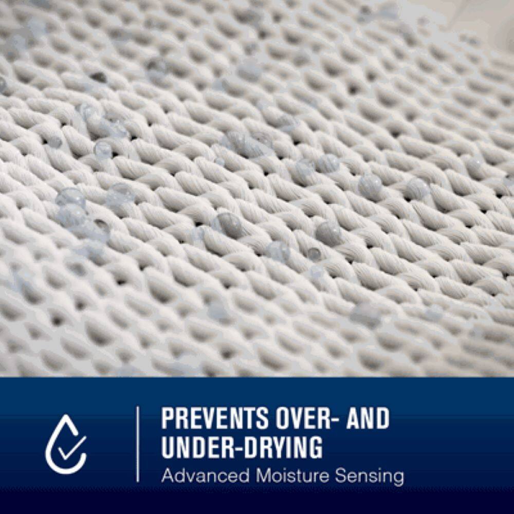 PREVENTS OVER- AND UNDER-DRYING  
Advanced Moisture Sensing