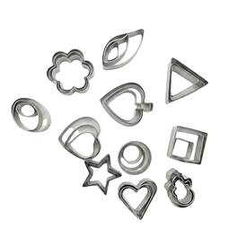 Kitcheniva - 36-Piece Stainless Steel Cookie Cutter