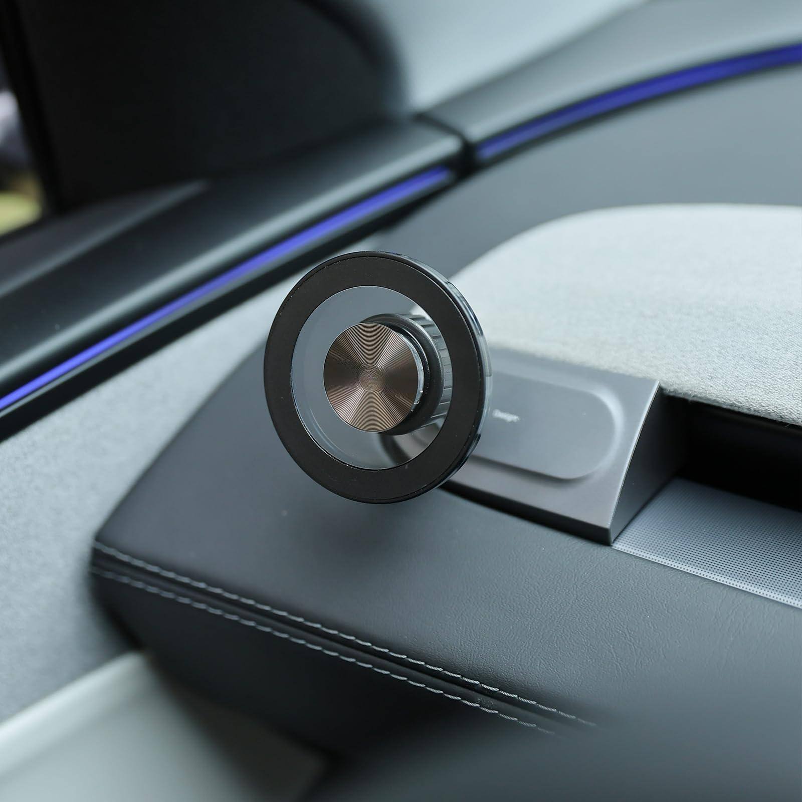 VEGA AUTOMOTIVE - Magnetic Phone Mount For Model Y Juniper 2025 Driver side Vent Fixed Holder Strong With Rotation One handed - Fixed Vent Mount(driver)